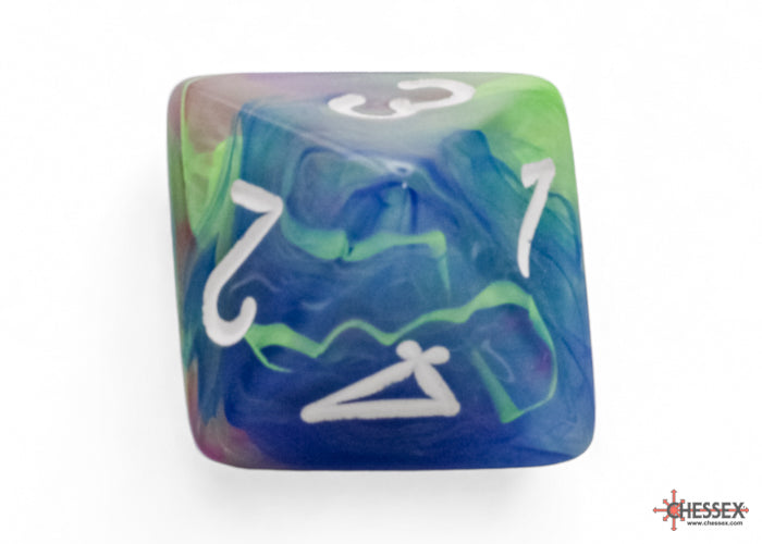Festive Mega-hedral Waterlily/white 7-Die set