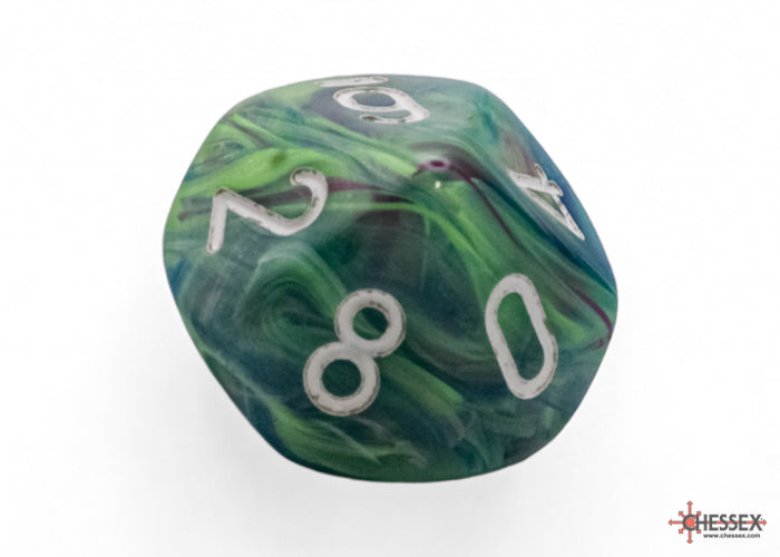 Festive Mega-hedral Waterlily/white 7-Die set