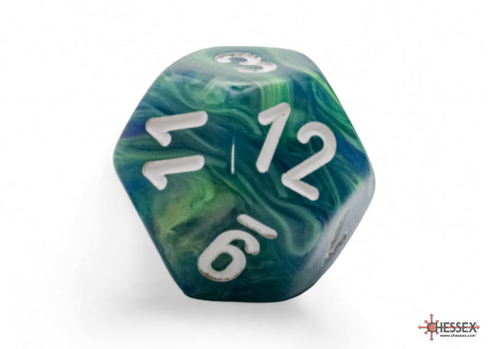 Festive Mega-hedral Waterlily/white 7-Die set