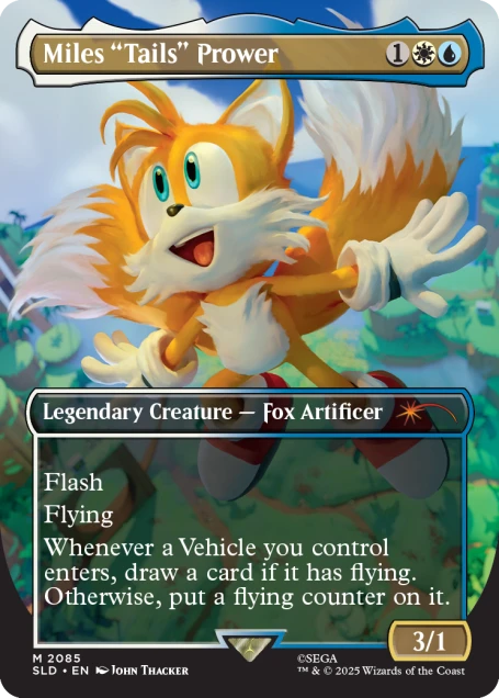 Magic the Gathering CCG: Secret Lair Sonic - Friends and Foes Regulare/Non-Foil
