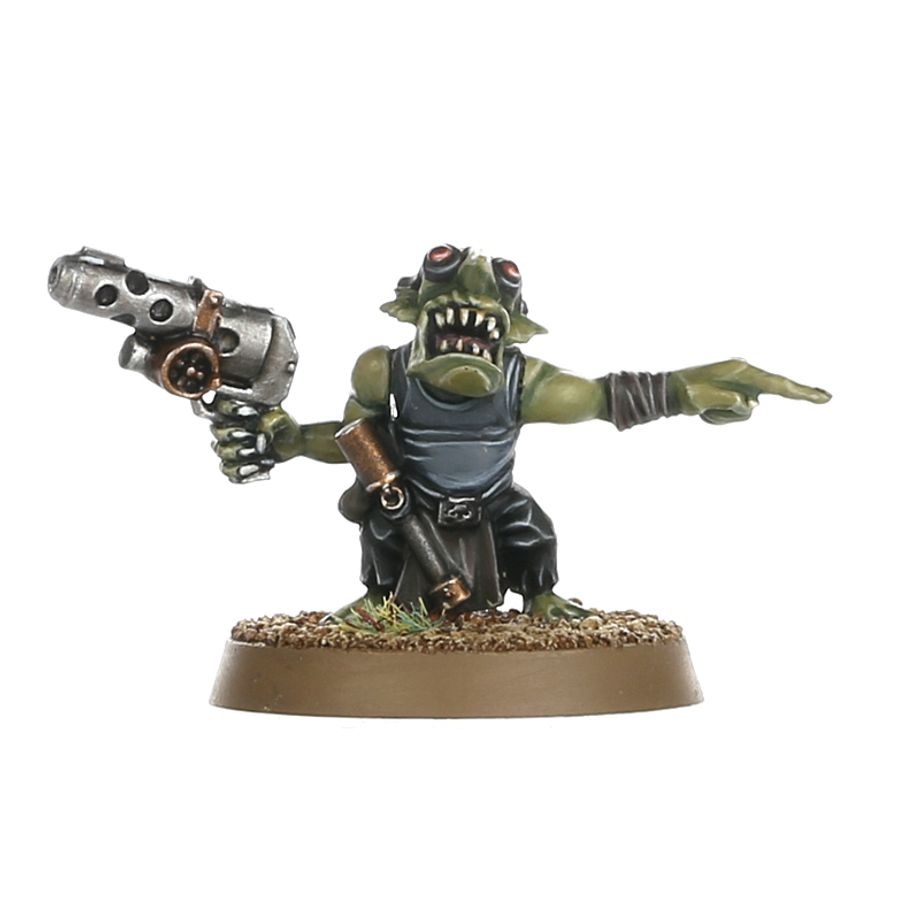 WARHAMMER 40K: ORKS - RUNTHERD AND GRETCHIN