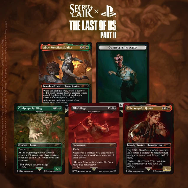 Magic the Gathering: Secret Lair x The Last of Us Part II (Non-Foil)