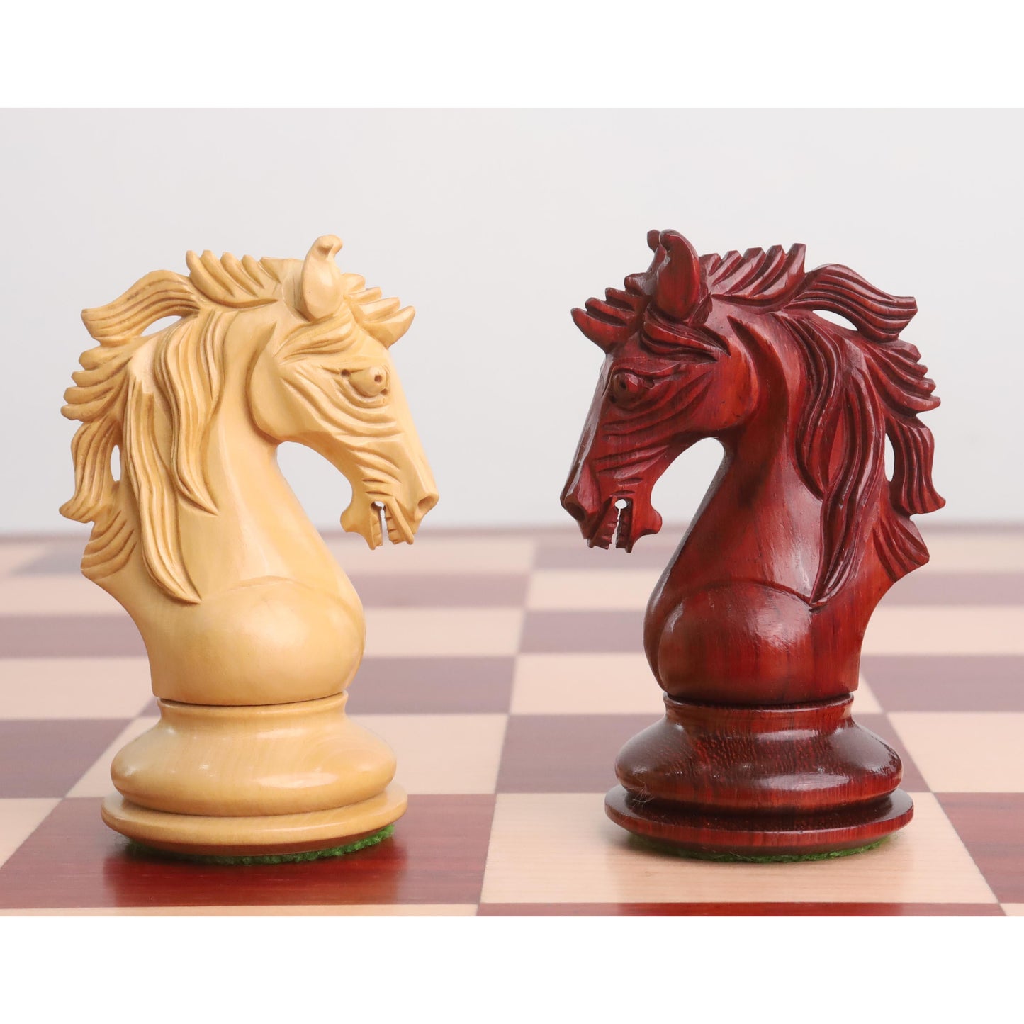 Combo of Goliath Series Luxury Staunton Chess Set - Pieces in Bud Rosewood with Board and Box