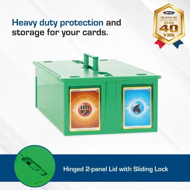 Collectible Card Bin - 1600 - Green