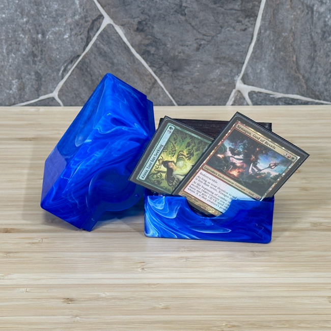 Prism Deck Case - Polished - Apatite Blue