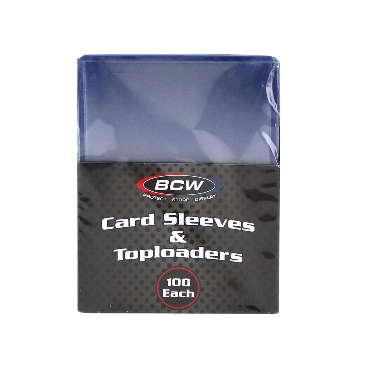 100 Count Card Sleeve and Toploader Combo Pack