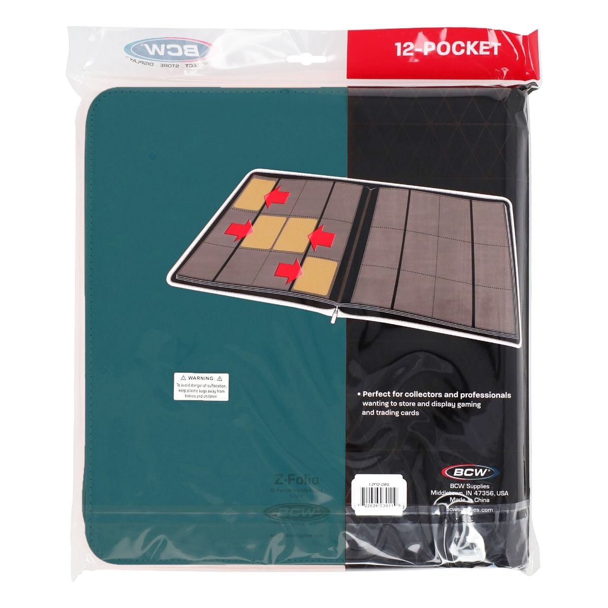 Z-Folio 12-Pocket LX Album - Teal