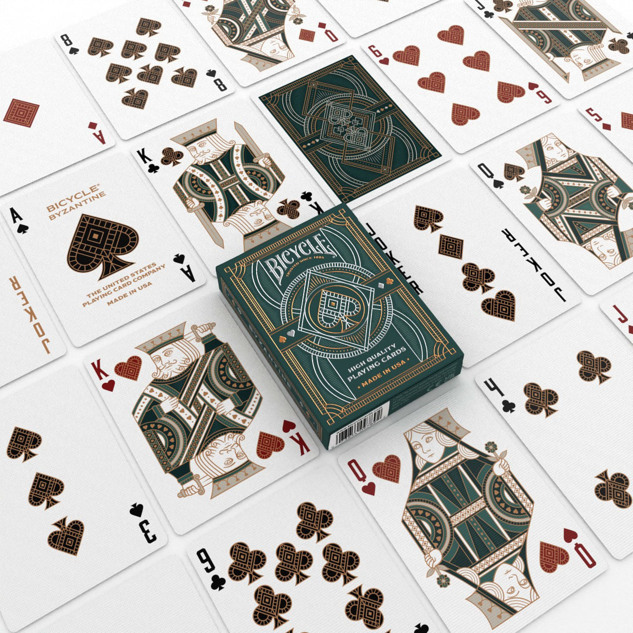 Bicycle Playing Cards: Byzantine – The Gaming Cantina