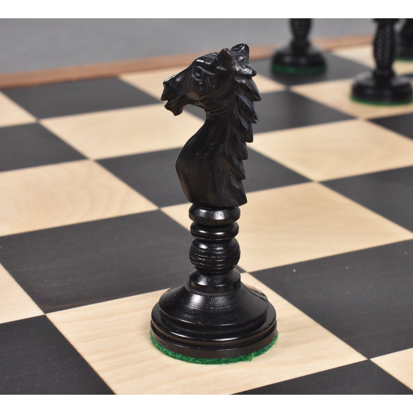 4.4″ Minaret Series Hand Carved Camel Bone Chess Set- Chess Pieces Only – Ivory White
