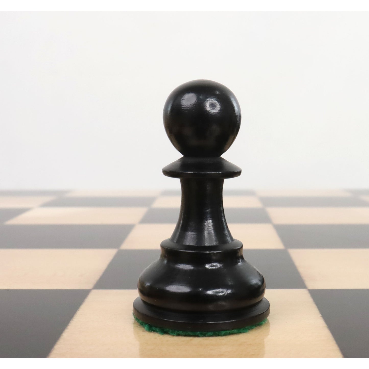 4.1" New Classic Staunton Wooden Chess Pieces Only Set-Weighted Ebonised Boxwood