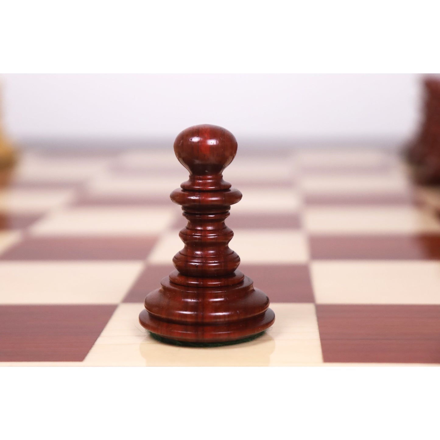 4.3" Marengo Luxury Staunton Chess Set- Chess Pieces Only- Bud Rosewood Triple Weight