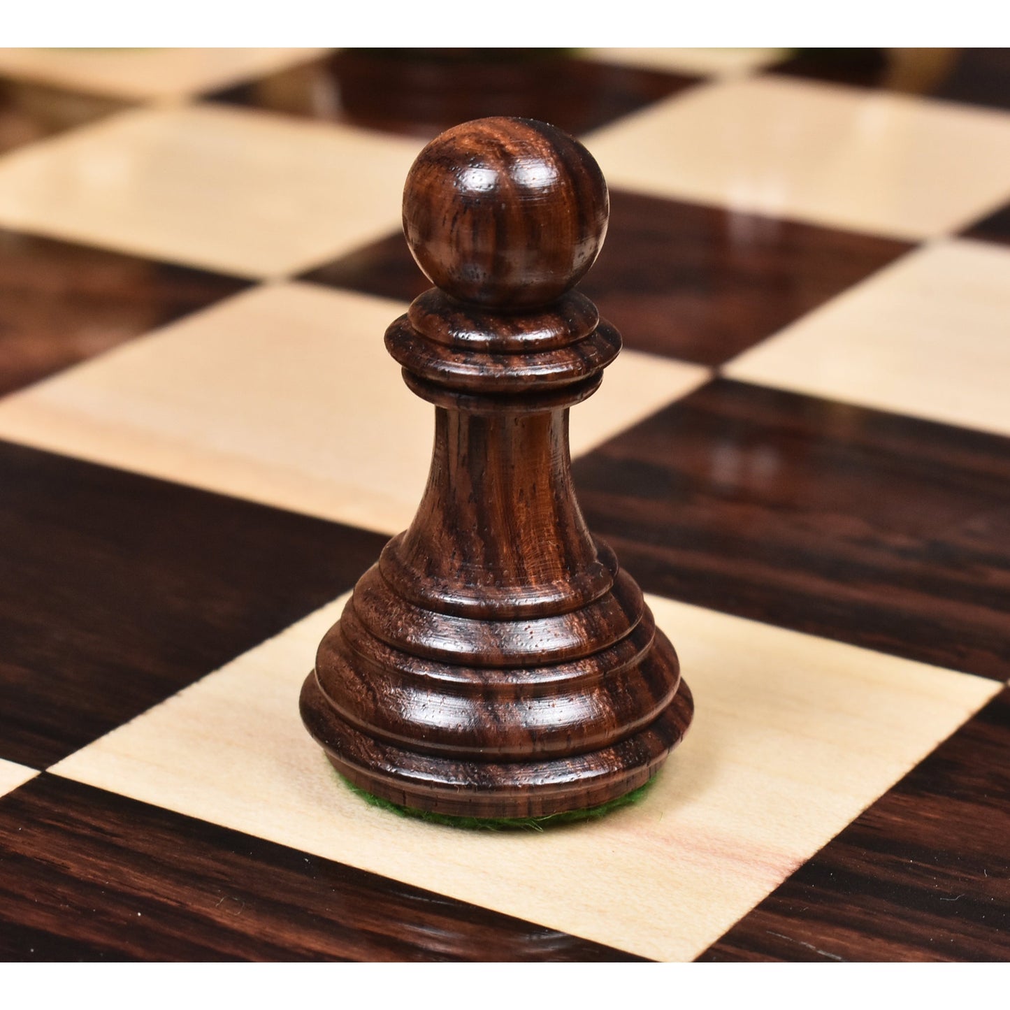 3.8" Imperial Staunton Luxury Chess Set- Chess Pieces Only - Weighted Rosewood