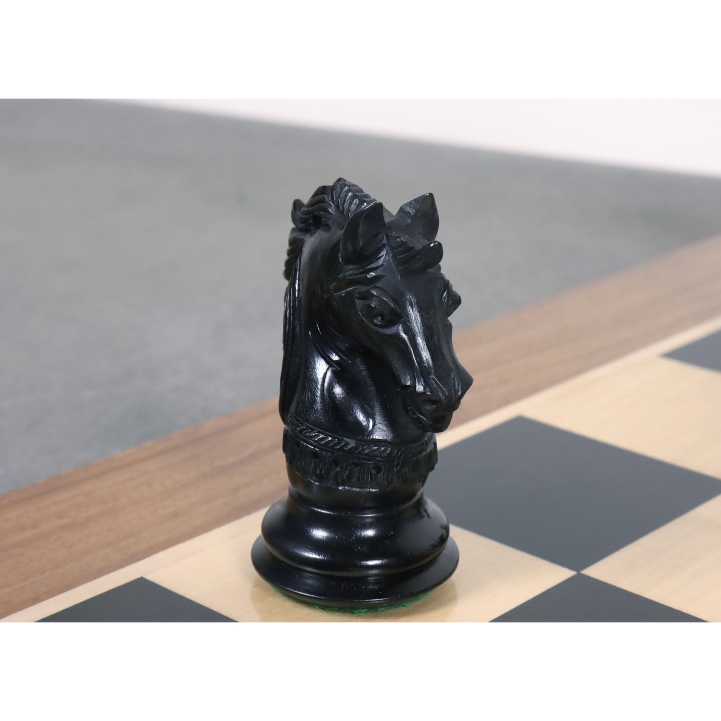 4.6" Prestige Luxury Staunton Chess Set- Chess Pieces Only - Bud Rosewood & Ebony-Triple Weighted