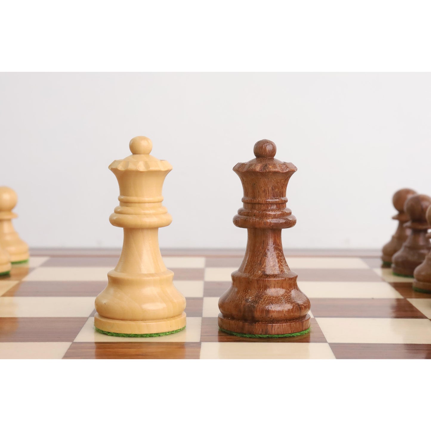2.8" Tournament Staunton Chess Set- Chess Pieces Only - Golden Rosewood - Compact size