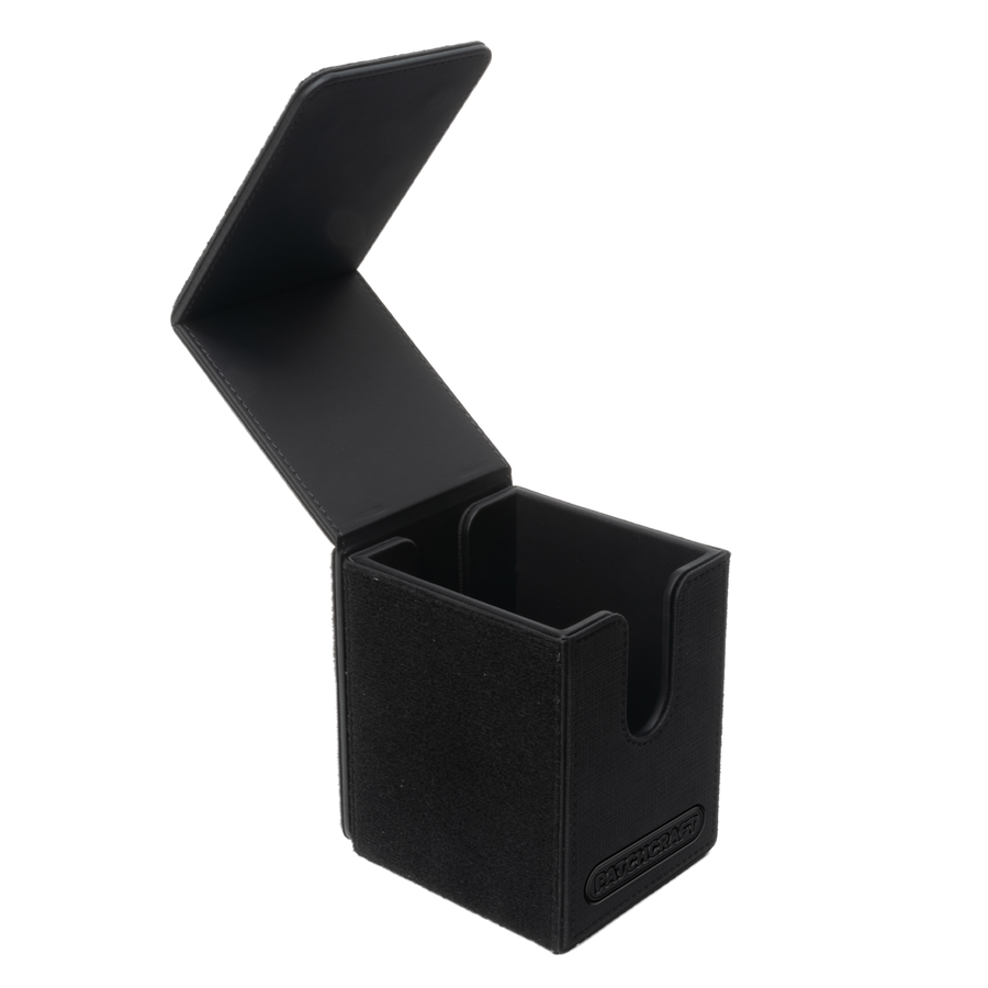 Ultra Pro Deck Box: Alcove Flip Patchcraft Black