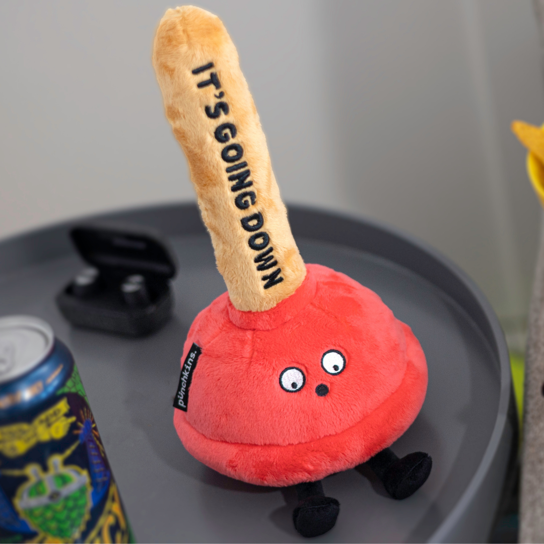 "It's Going Down" Plush Plunger