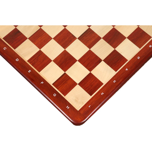 19″ Bud Rosewood & Maple Wood Chess board – 50 mm Square- Algebraic Notations