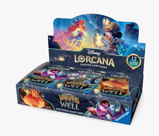 Disney Lorcana TCG: Whispers in the Well - Booster Display