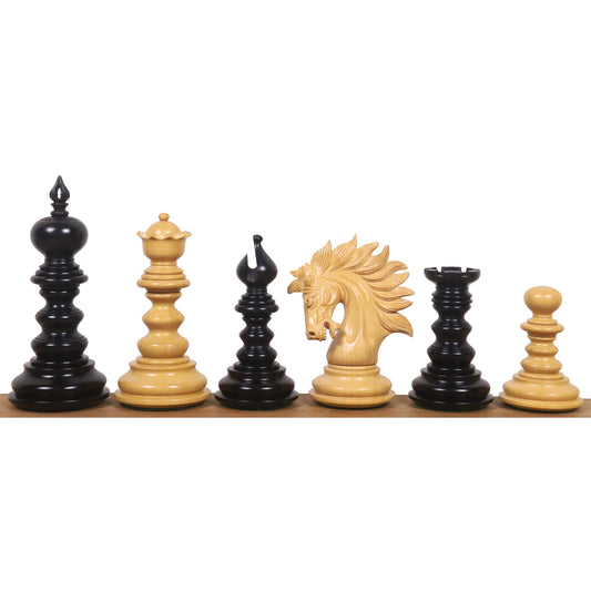4.3" Marengo Luxury Staunton Chess Set- Chess Pieces Only- Ebony Wood Triple Weight