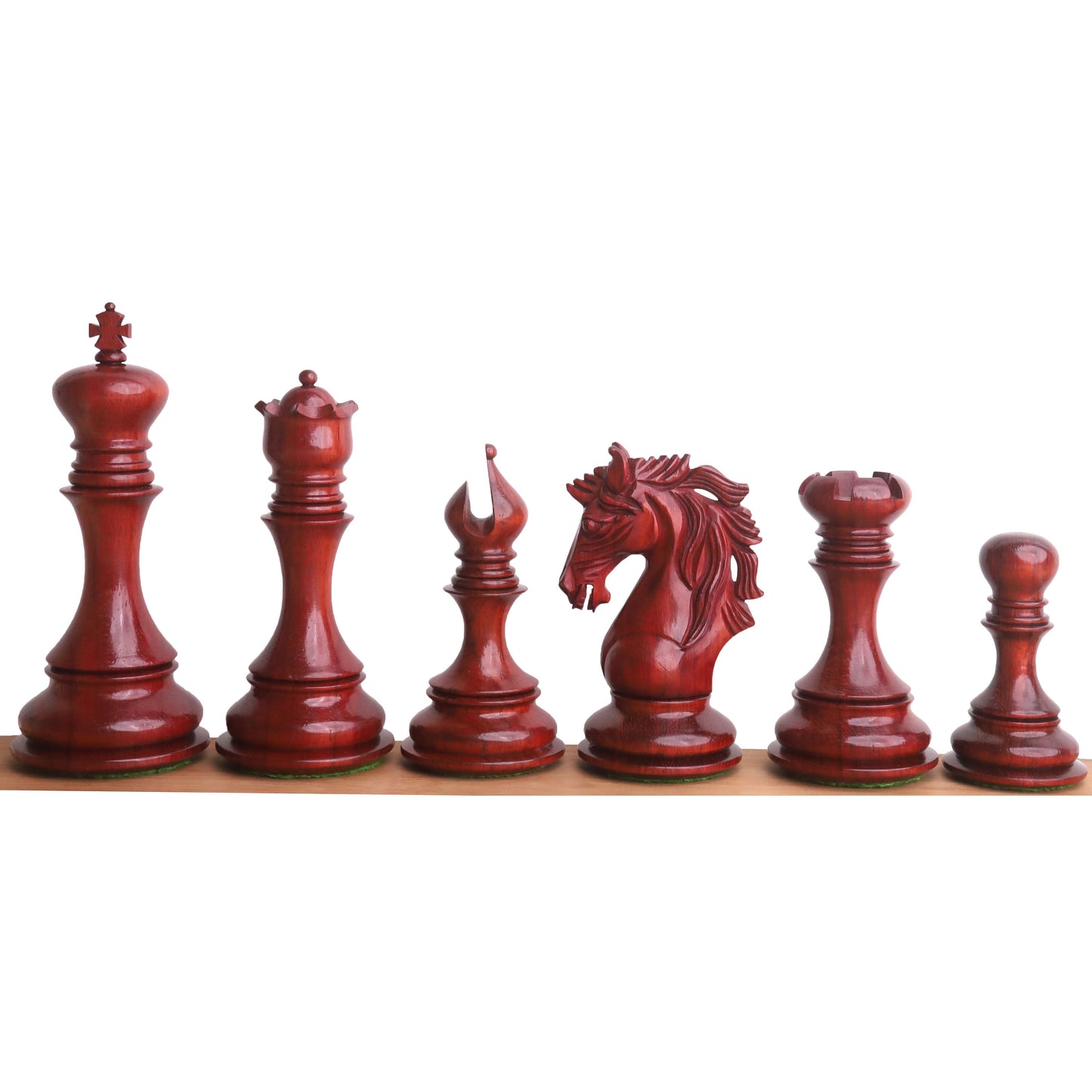 Combo of Goliath Series Luxury Staunton Chess Set - Pieces in Bud Rosewood with Board and Box