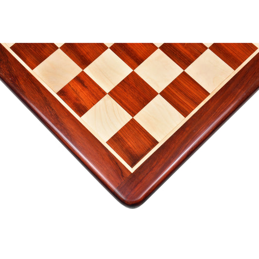 21" Bud Rosewood & Maple Wood Chess board with 55 mm Wooden Square