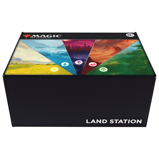 Magic the Gathering CCG: Tarkir Dragonstorm Land Station Display