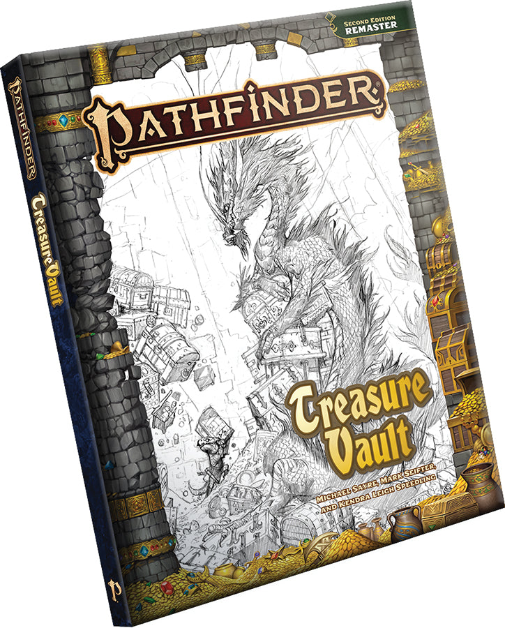 Pathfinder RPG: Treasure Vault Hardcover (Remastered) (Sketch Cover Edition)