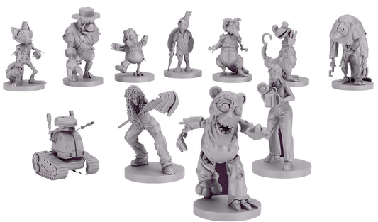 Final Girl: Bad Times at Buddyland - Miniatures