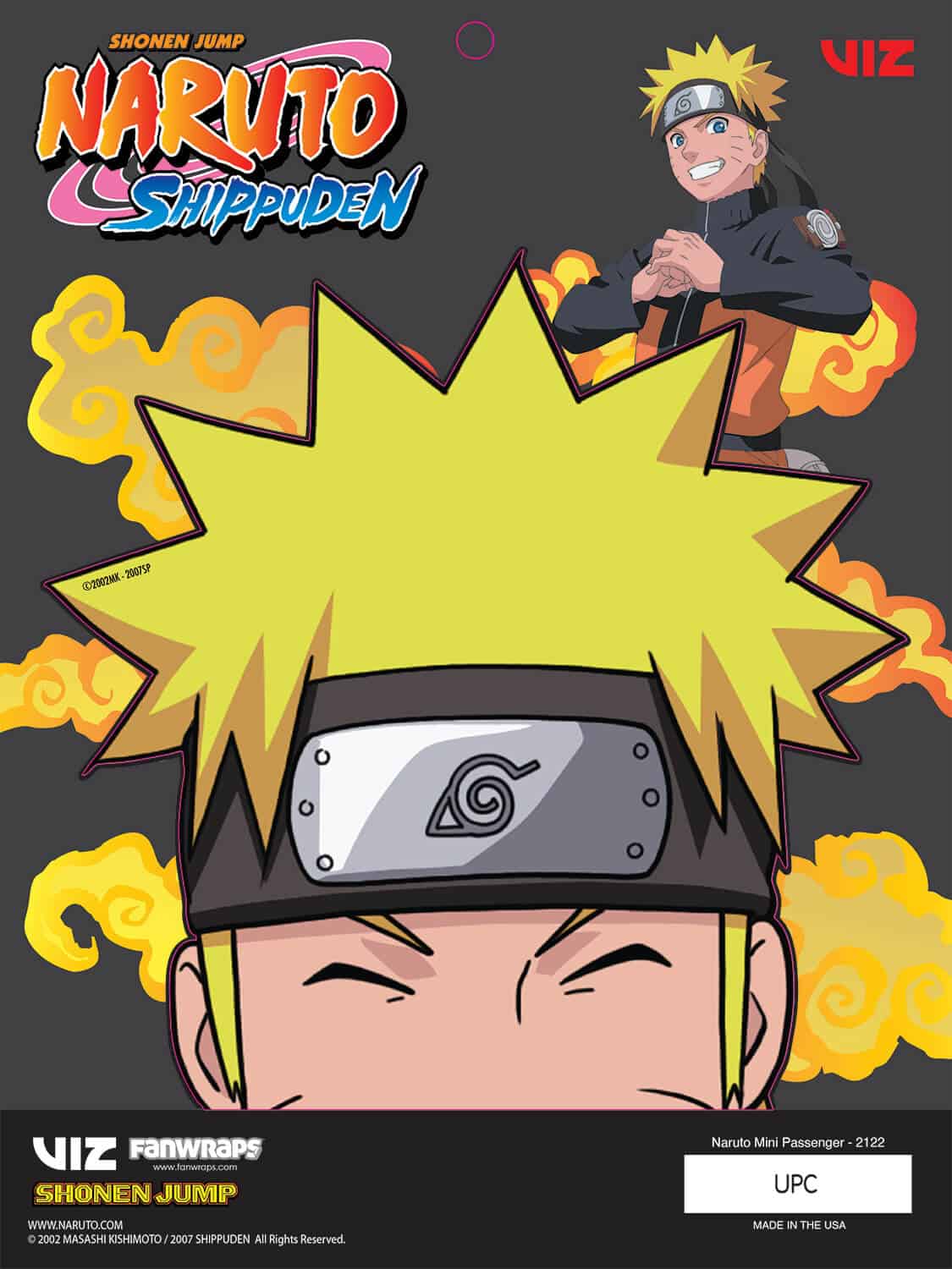 Naruto Pasenger Decal