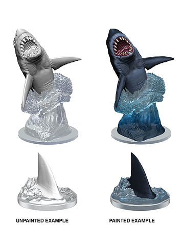 WizKids Deep Cuts Minis: Shark W9 (Unpainted)