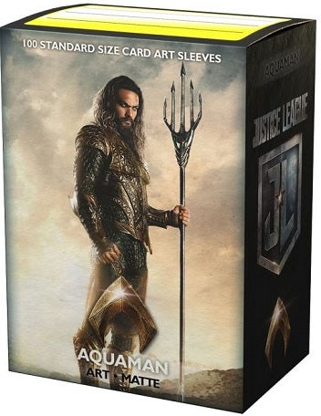 Dragon Shield Sleeves: Matte Art: Justice League Aquaman 100CT