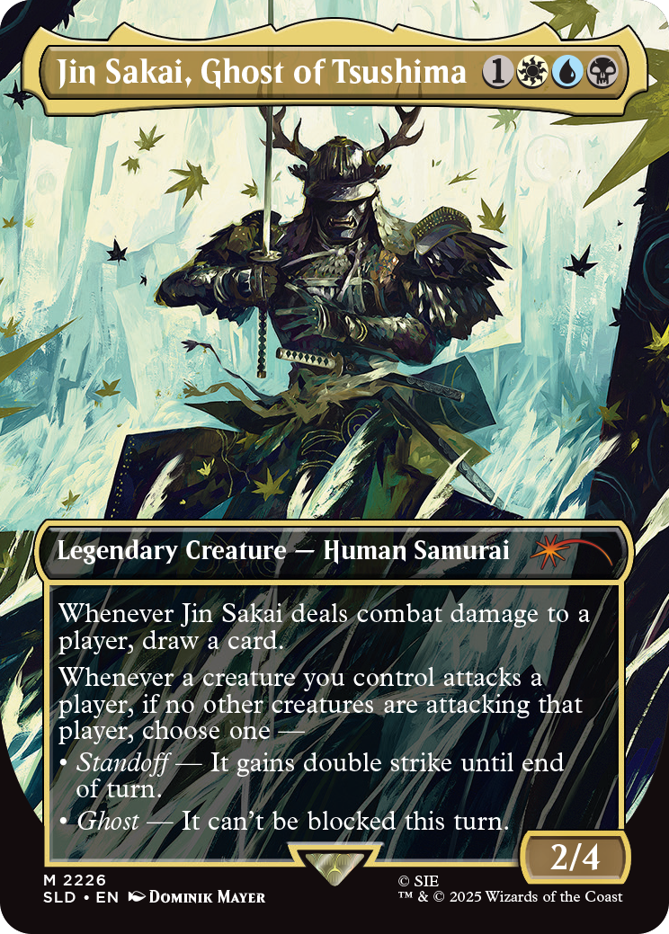 Magic the Gathering: Secret Lair x Ghost of Tsushima (Non-Foil)