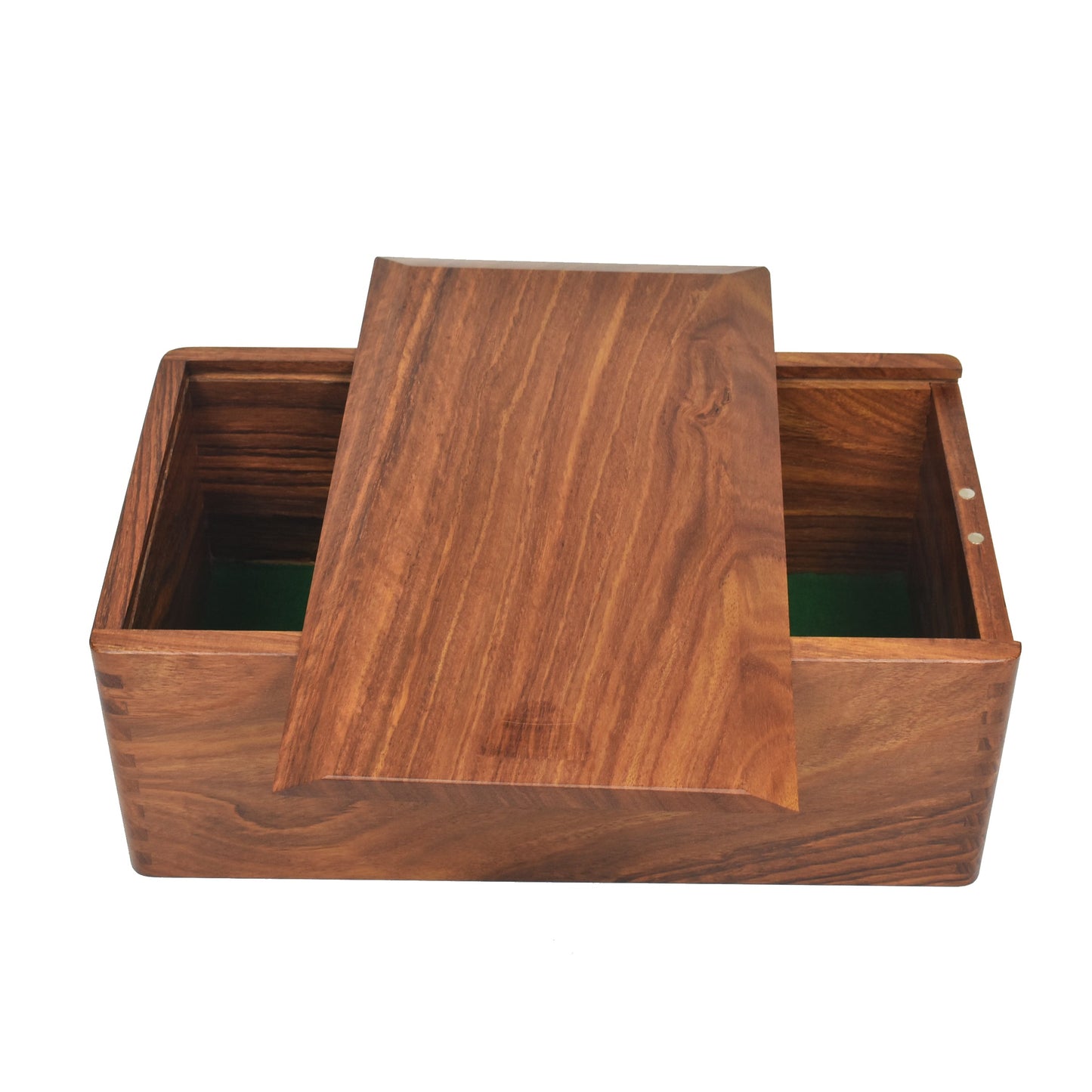 Combo of 4.1" Pro Staunton Weighted Ebonised Chess Pieces with 21"Board and Wooden Storage Box