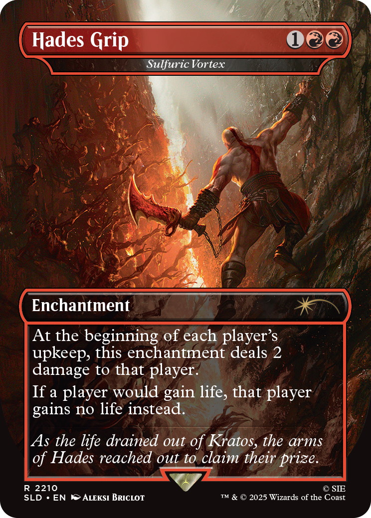 Magic the Gathering: Secret Lair x God of War: Greek (Non-Foil)