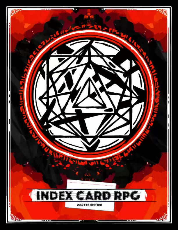 Index Card RPG Master Edition: Hardcover
