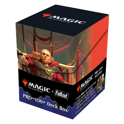 ULTRA PRO: MAGIC THE GATHERING: UNIVERSES BEYOND: FALLOUT: 100+ DECK BOX D