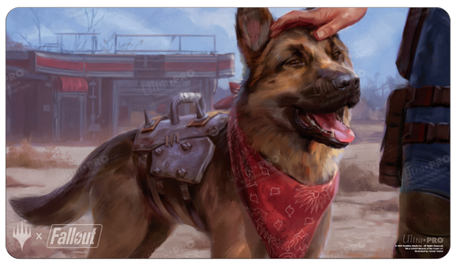 Ultra-Pro: Magic The Gathering: Universes Beyond: Fallout: Dogmeat (Playmat A)