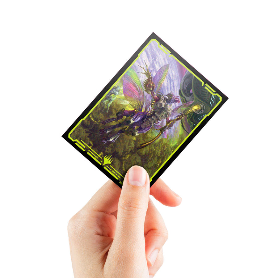 Magic the Gathering CCG: Edge of Eternities 100ct Deck Protector Sleeves in Clear Box Commander B