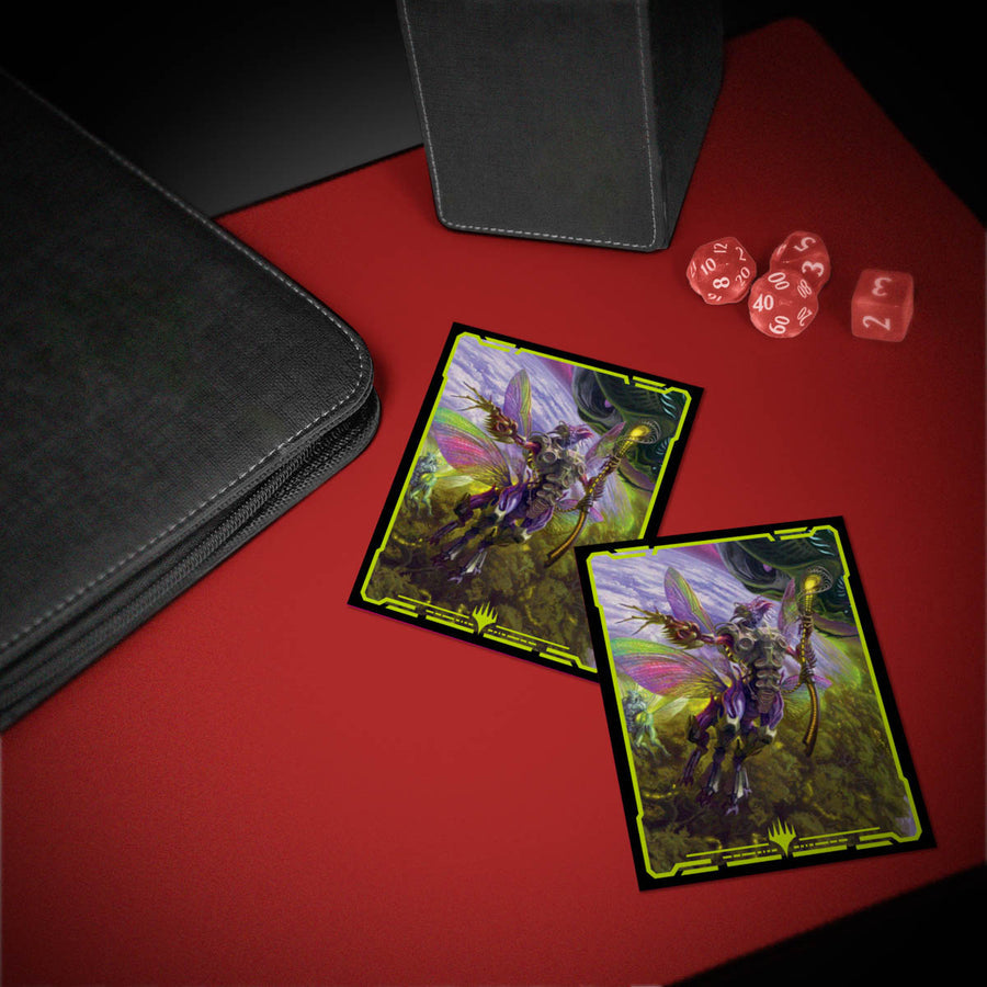 Magic the Gathering CCG: Edge of Eternities 100ct Deck Protector Sleeves in Clear Box Commander B