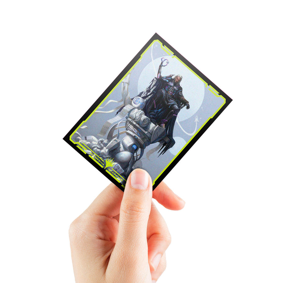 Magic the Gathering CCG: Edge of Eternities 100ct Deck Protector Sleeves in Clear Box Key Character PW