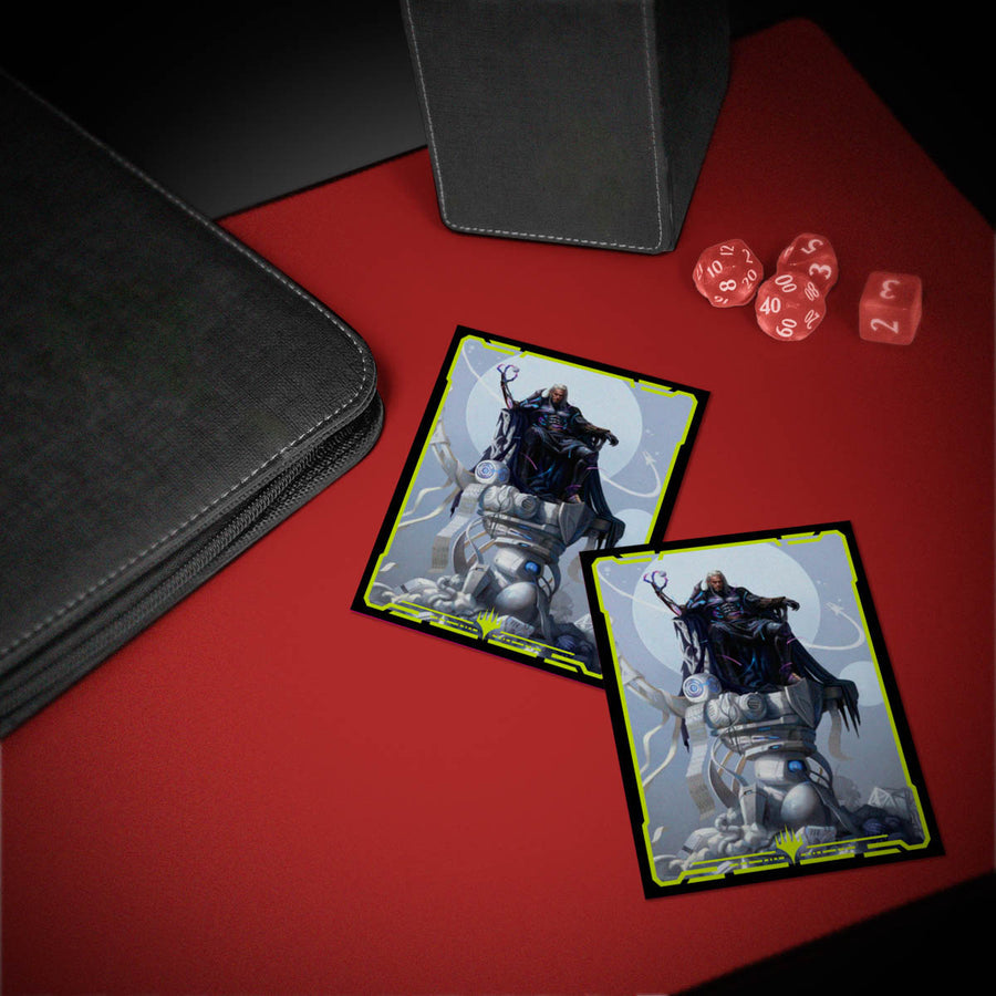 Magic the Gathering CCG: Edge of Eternities 100ct Deck Protector Sleeves in Clear Box Key Character PW