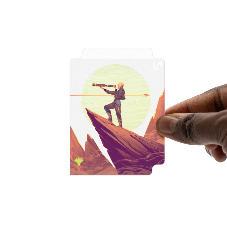 Magic the Gathering CCG: Edge of Eternities 100ct Deck Protector Sleeves in Clear Box Key Character Mythic