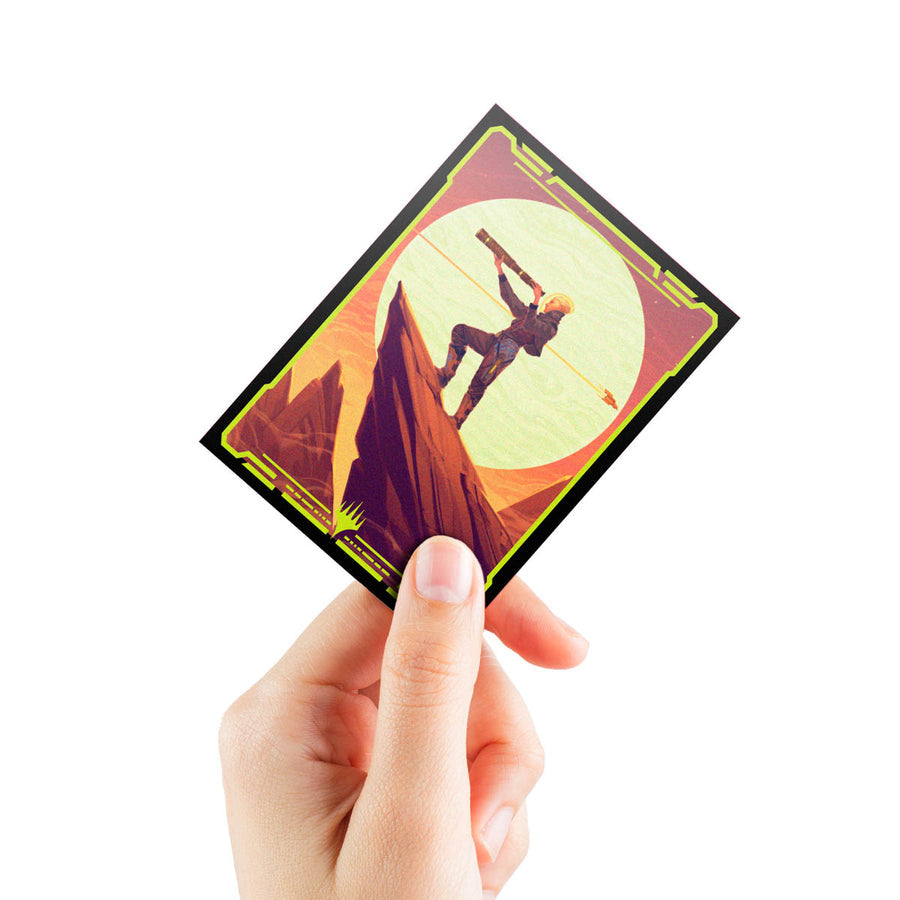 Magic the Gathering CCG: Edge of Eternities 100ct Deck Protector Sleeves in Clear Box Key Character Mythic