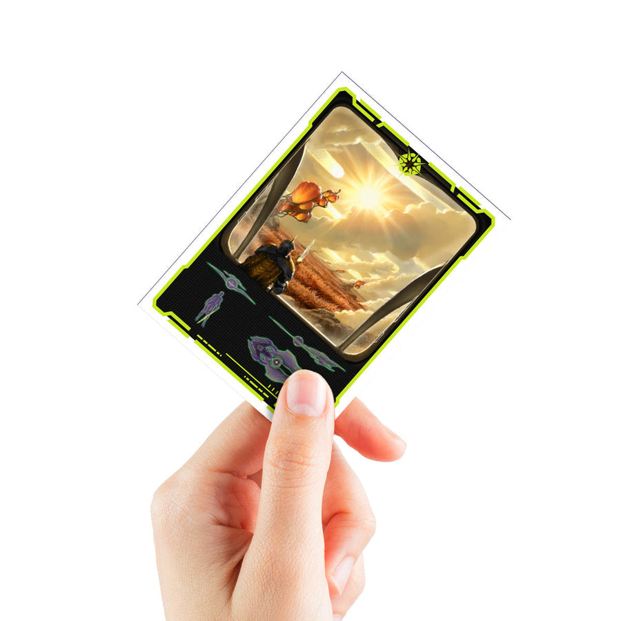 Magic the Gathering CCG: Edge of Eternities 105ct Apex Deck Protector sleeves White Mythic