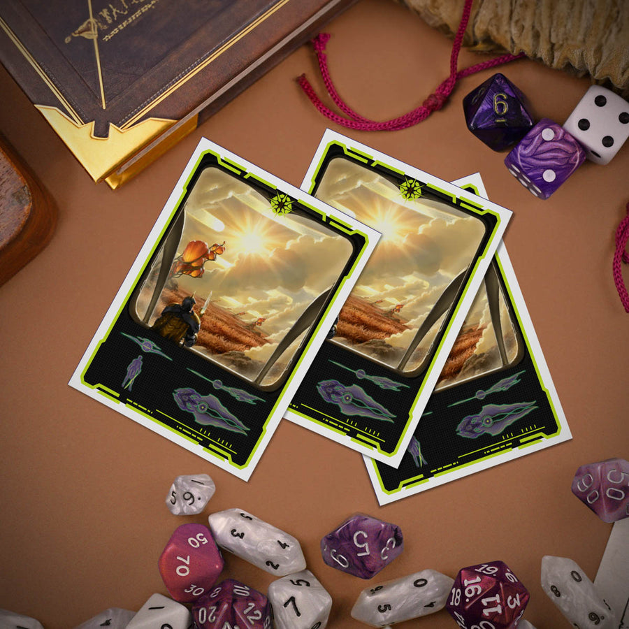 Magic the Gathering CCG: Edge of Eternities 105ct Apex Deck Protector sleeves White Mythic