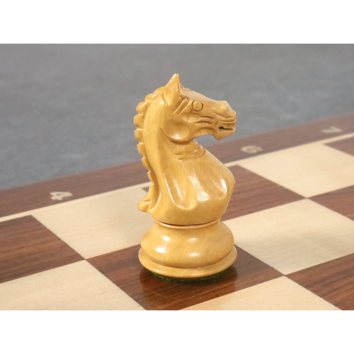 Combo of Queens Gambit Staunton Chess Set - Pieces in Golden Rosewood with Board and Box