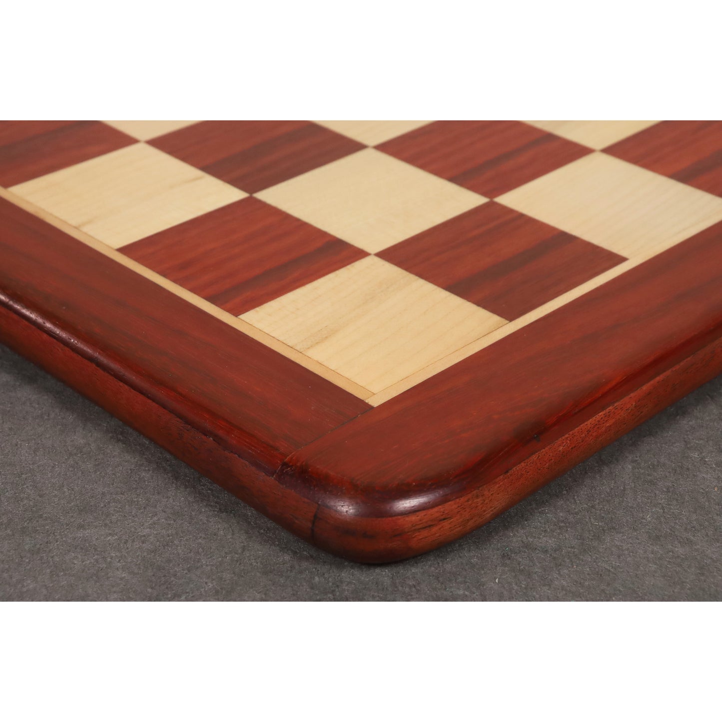 19" Bud Rosewood & Maple Wood Chess board - 50 mm Square