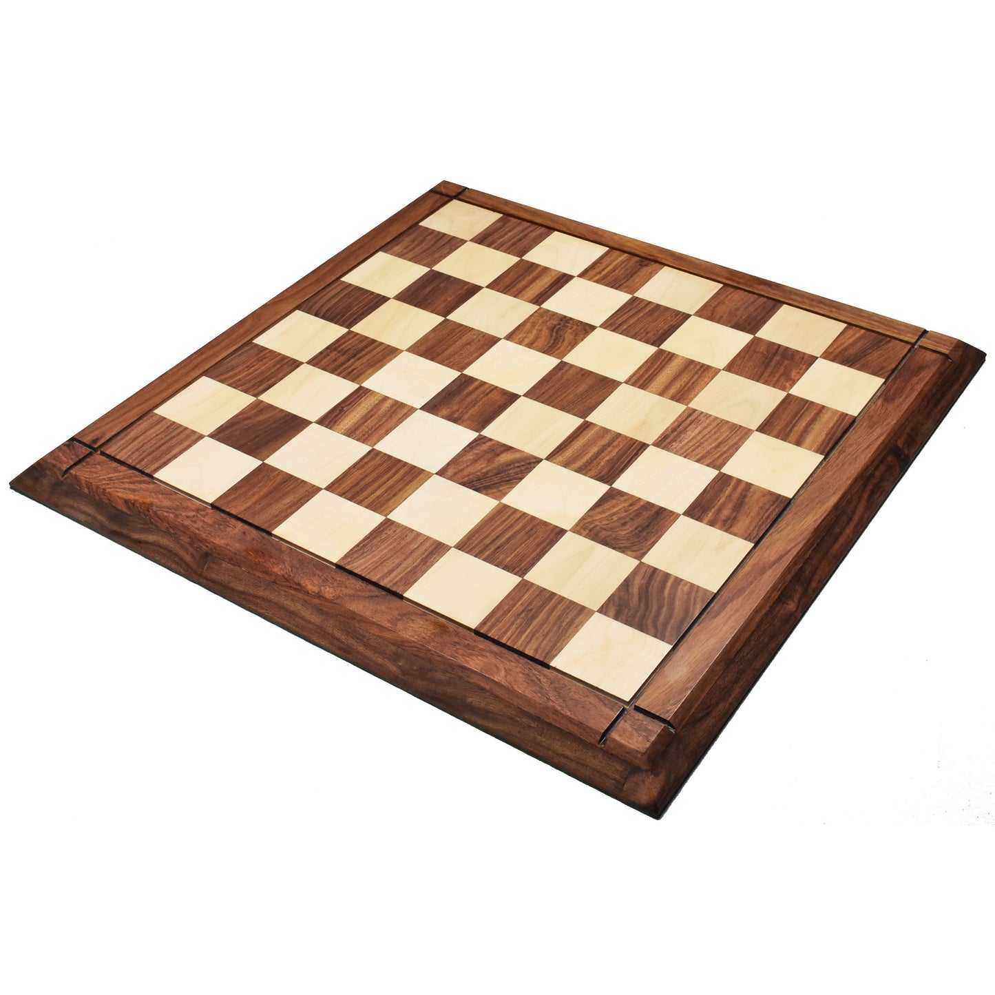 Combo of Queens Gambit Staunton Chess Set - Pieces in Golden Rosewood with Board and Box
