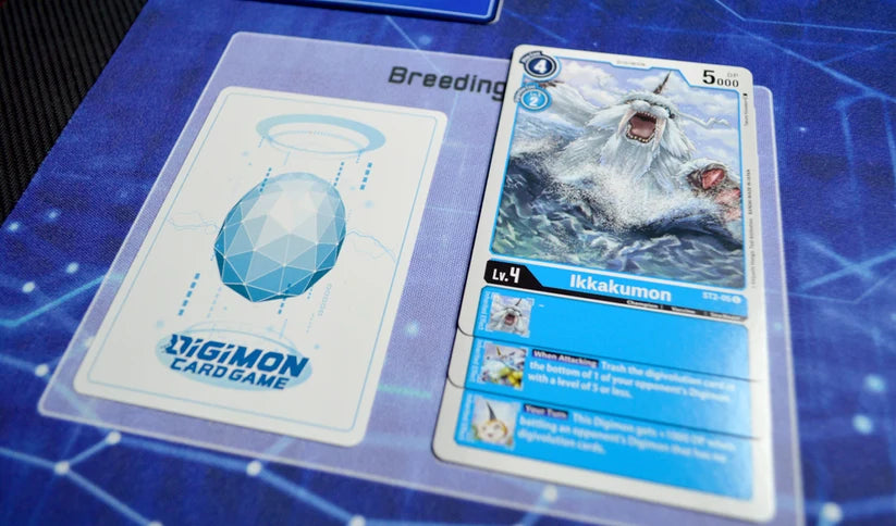 Digimon Data Ripple – Playmat with Zones - Desktop Edition