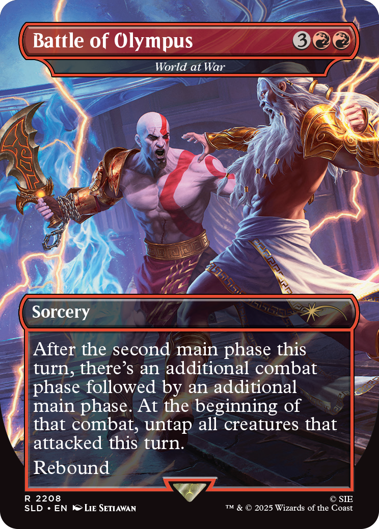 Magic the Gathering: Secret Lair x God of War: Greek (Non-Foil)